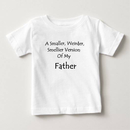 Toddler Tee Shirt, mijn vader (Voorkant)