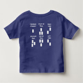 Toddler Trail Leader Kinder Shirts (Achterkant)