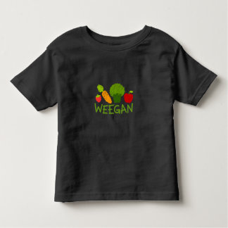 Toddler Weegan T-Shirt - Donker