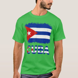 Toddler White Cuban La Cubanita Cuba Flag Hispanic T-shirt