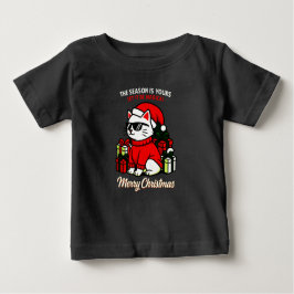 Toddler's Cool Cat Christmas funny holiday