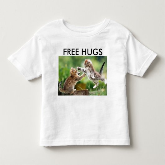 Toddler's Free Hugs t-shirt (Voorkant)