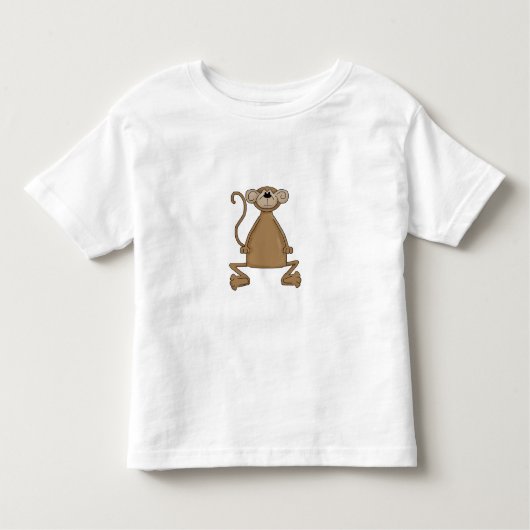 Toddlers Monkey t-shirt (Voorkant)