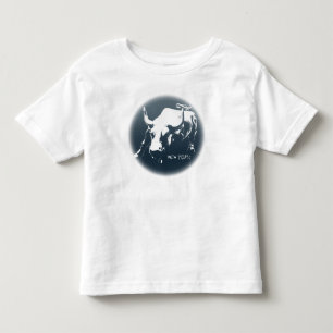 Toddler's New York Shirt NYC Bull Souvenir Shirt