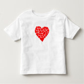 Toddlers Shirt-Valentijn Heart Kinder Shirts (Voorkant)