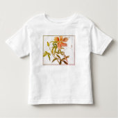 TODDLERS T-SHIRT MET FLOWERS CUSTOELNAAM (Voorkant)