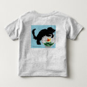 Todlers T-Shirt Cat in Fish Bowl (Achterkant)