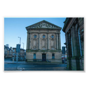Todmorden Town Hall Foto Afdruk
