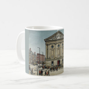Todmorden Town Hall in Lowry-stijl Koffiemok