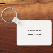 Todmorden Town Hall Sleutelhanger (Achterkant)