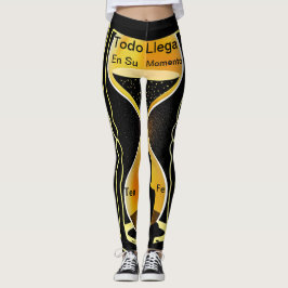 “Todo llega en su momento” – Believe in Timing Leggings