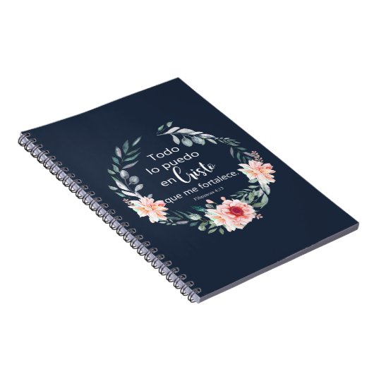 TODO LO PUEDO EN CRISTO QUE ME FORTALECE NOTITIEBOEK (Rechterzijde)