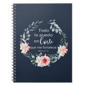 TODO LO PUEDO EN CRISTO QUE ME FORTALECE NOTITIEBOEK (Voorkant)