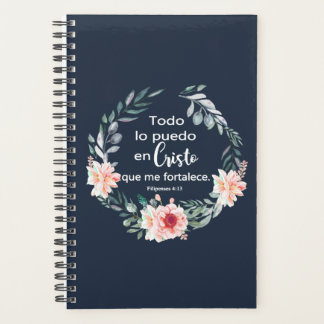 TODO LO PUEDO EN CRISTO QUE ME FORTALECE PLANNER