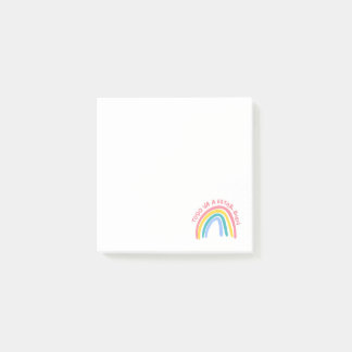 Todo Va a Estar Bien Rainbow Post-it Notes