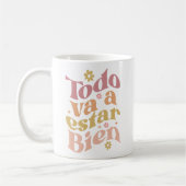 "Todo Van Estar Bien" Pastel Groovy Inspiratie Koffiemok (Links)
