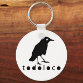 Todoloco Crow Sleutelhanger (Voorkant)