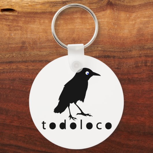 Todoloco Crow Sleutelhanger (Voorkant)