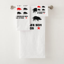 Todos los animales son iguales 2 bad handdoek