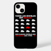 Todos los animales son iguales 2 Case-Mate iPhone case (Achterkant)