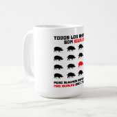 Todos los animales son iguales 2 koffiemok (Voorkant links)