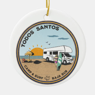 Todos Santos Baja California Sur Mexico Keramisch Ornament