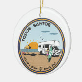 Todos Santos Baja California Sur Mexico Keramisch Ornament (Links)