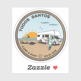 Todos Santos Baja California Sur Mexico Sticker
