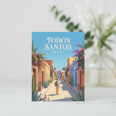 Todos Santos Mexico Briefkaart (Staand voorkant)
