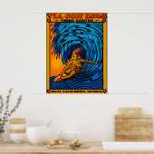 TODOS SANTOS SURFING BAJA MEXICO POSTER (Keuken)