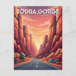Todra Gorge Marokko Reizen Briefkaart