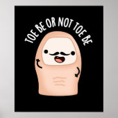 Toe be Be of Toe Wees Shakespeare Pun Donk BG Poster (Voorkant)