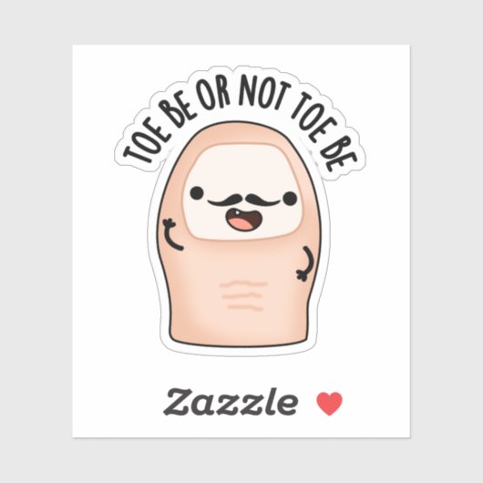 Toe be of niet om te zijn zijn grappige Shakespear Sticker (Vel)