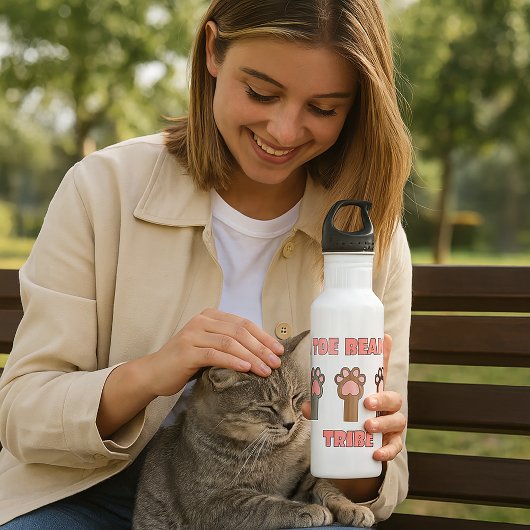 Toe Bean Tribe Cute Cat Paws Waterfles