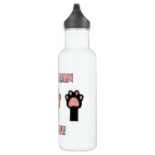 Toe Bean Tribe Cute Cat Paws Waterfles (Rechts)