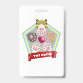 TOE BEANS -kitty paw pads- Badge (Voorzijde)