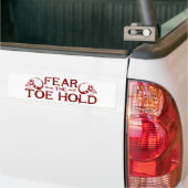Toe-Hold Bumpersticker (Op Truck)