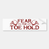 Toe-Hold Bumpersticker (Voorkant)