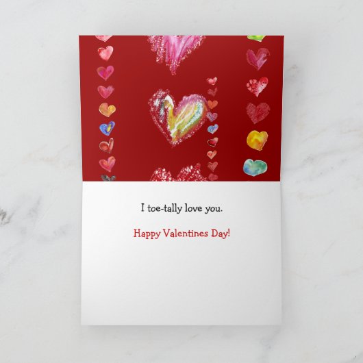 Toe Jam Valentine Cartoon Card Feestdagen Kaart (Binnen)