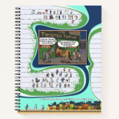 Toe’s Town Comic | Spiral Notebook Notitieboek (Voorkant)