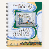 Toe’s Town Comic | Spiral Notebook Notitieboek (Voorkant)