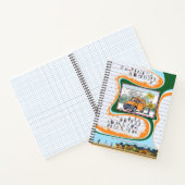 Toe’s Town Comic | Spiral Notebook Notitieboek (Binnen)