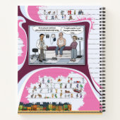 Toe’s Town Comic | Spiral Notebook Notitieboek (Achterkant)