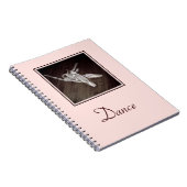 'Toe Shoes' Spiral Notitieboek / Dagboek (Rechterzijde)