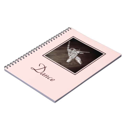 'Toe Shoes' Spiral Notitieboek / Dagboek (Linkerzijde)