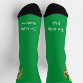 Toe-tally Irish Toe-tally Geweldige Leprechaun Sokken (Top)