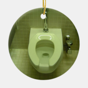 Toe Tap Toilet Keramisch Ornament