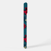 Toecans and tropical flora, green and red iPhone hoesje (Rechterkant)