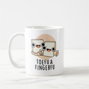 Toefu Fingerfu Funny Food Tofu Pun Koffiemok