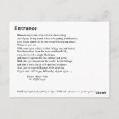 TOEGANG BRIEFKAART (Achterkant)